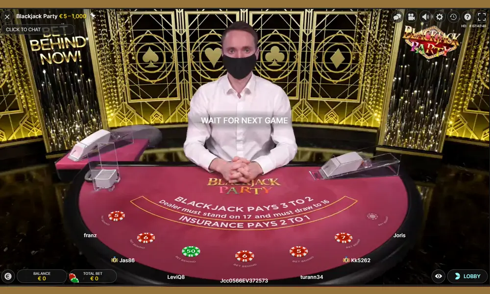 Blackjack Party