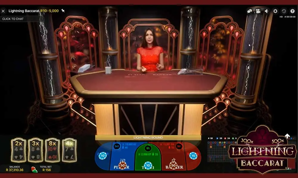 Lightning Baccarat