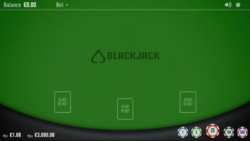 Online Blackjack Spel